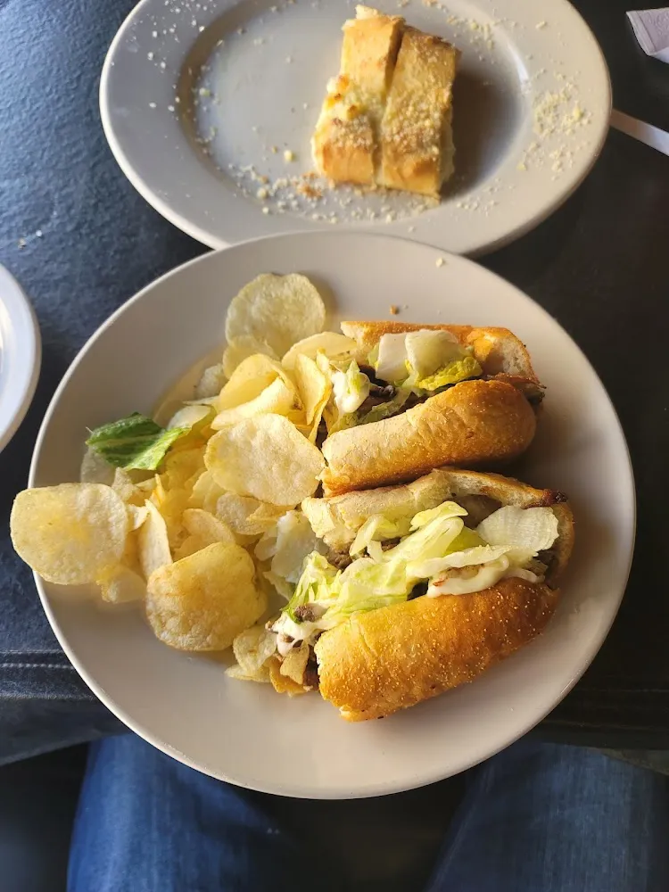 Philly Cheesesteak and Chips