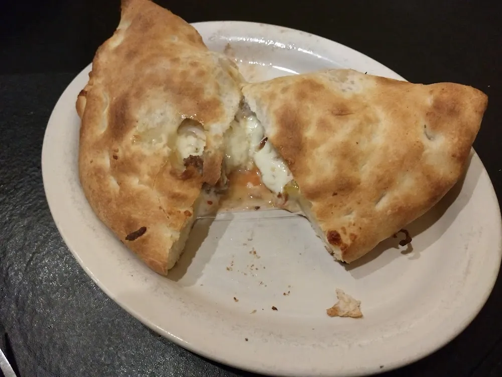Spicy Italian Sausage Calzone